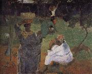 Mining mango woman, Paul Gauguin